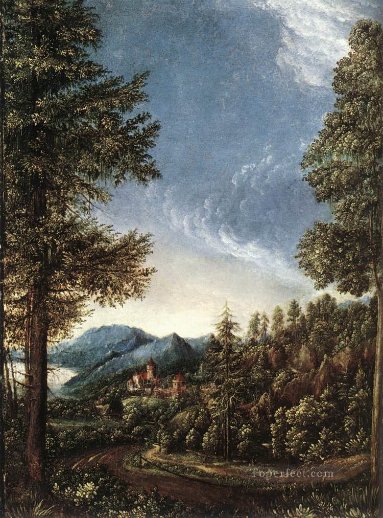 Danubian Landscape Flemish Denis van Alsloot Oil Paintings